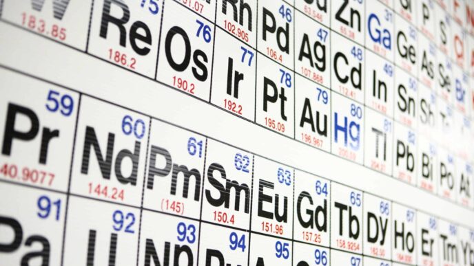 elements in the periodic table