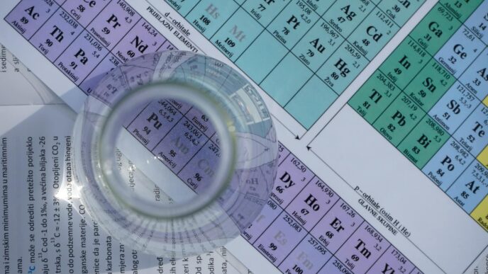 modified Mendeleev's periodic table