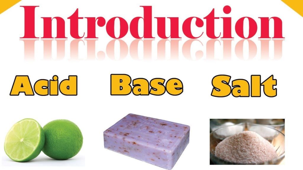 acids, bases and salts