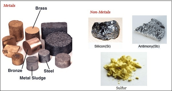 metals and non metals