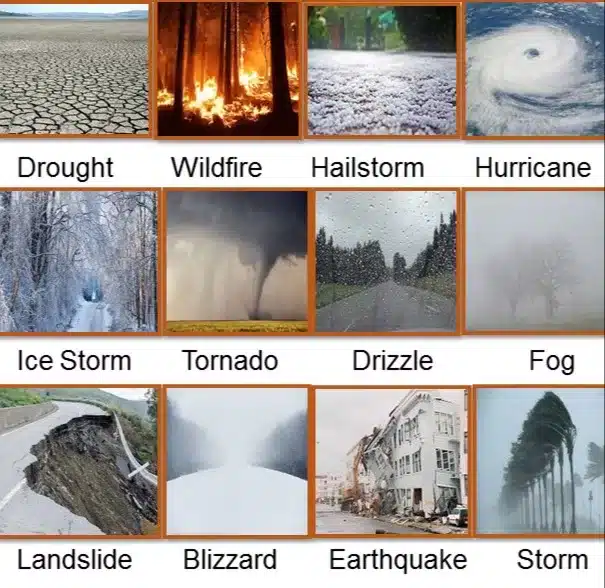 Natural disasters