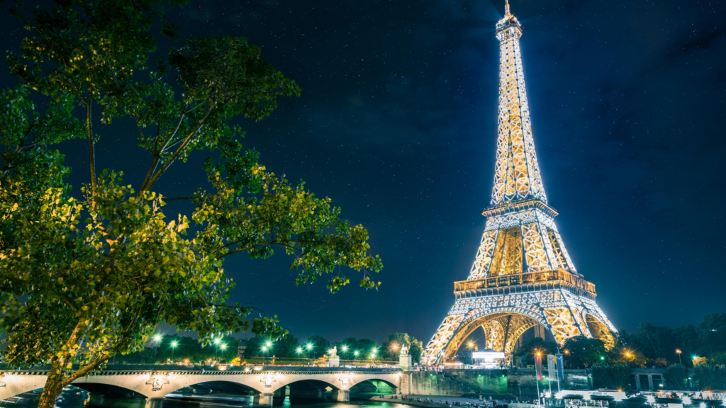 Eiffel Tower at Night
